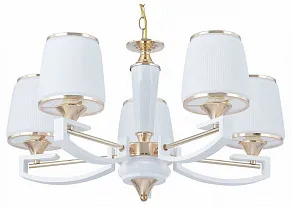 Подвесная люстра Arte Milano Florentia-2457 302457/5 Wh/Gd