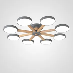 Люстра на штанге Imperiumloft TURNA Gray TURNA01