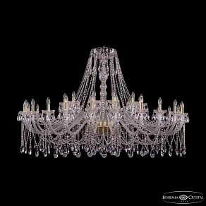Подвесная люстра Bohemia Ivele Crystal 1413 1413/24+12/700 G