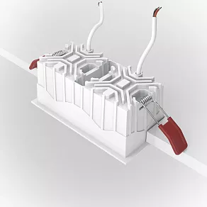 Встраиваемый светильник Maytoni Alfa DL043-02-10W3K-D-SQ-WB