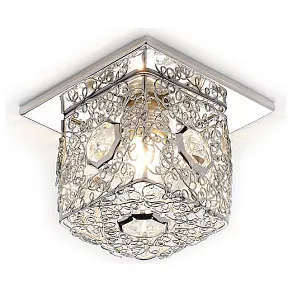 Встраиваемый светильник Ambrella Glass D1003 CH CL