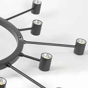 Подвесная люстра Lussole Hopkins LSP-7407