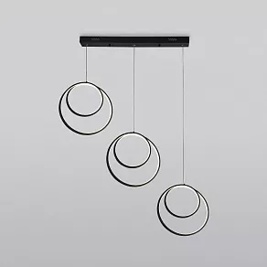 Подвесной светильник Eurosvet Flow 90308/3 черный