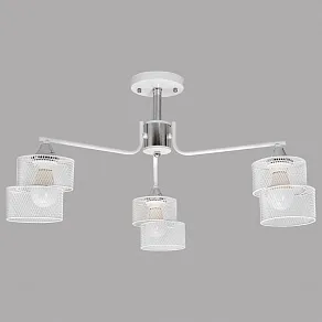 Люстра на штанге Imex MD.4252 MD.4252-3-S-WH+CH