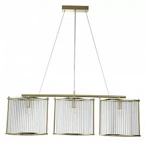 Подвесная люстра Indigo Corsetto 12003/3PL Gold