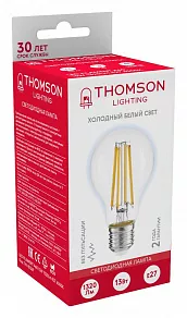 Лампа светодиодная Thomson Filament A60 E27 13Вт 6500K TH-B2369