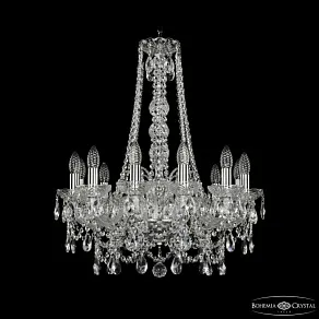 Подвесная люстра Bohemia Ivele Crystal 1411 1411/12/195/h-70 Ni