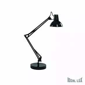 Настольная лампа офисная Ideal Lux Wally WALLY TL1 NERO