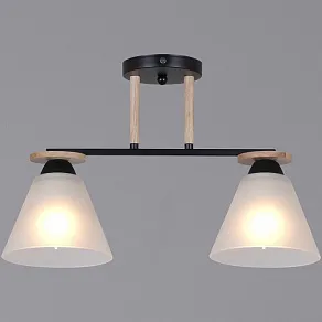 Светильник на штанге Reluce 11630 11630-0.3-02 BK+WOOD