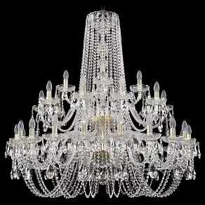 Подвесная люстра Bohemia Ivele Crystal 1402 1402/20+10+5/400/2d/G
