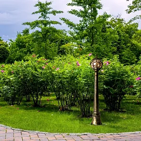 Наземный низкий светильник Uniel UUL-T90B UL-00007880