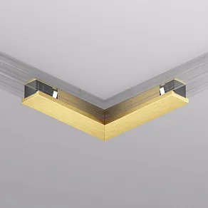 Соединитель угловой L-образный для треков Denkirs SHINE BASE TR5723-SB