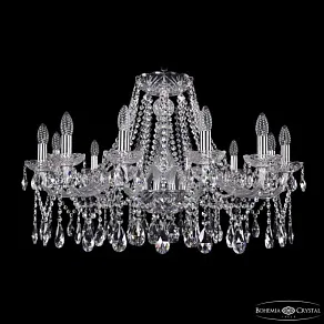 Подвесная люстра Bohemia Ivele Crystal 1413 1413/12/300 Ni