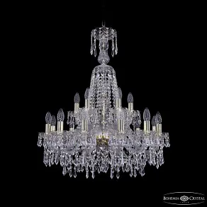 Подвесная люстра Bohemia Ivele Crystal 1403 1403/12+6/240/XL-80 G