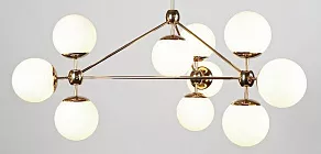 Люстра на штанге Imperiumloft Modo Chandelier White Glass 40,514