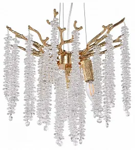 Подвесная люстра Arte Milano Веточка 230110.360.3.E14.A GD