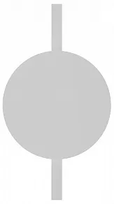 Накладной светильник Arte Lamp Rapid A1163PL-1WH