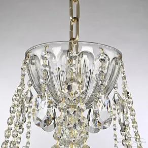 Подвесная люстра Bohemia Ivele Crystal 5413 5413/12+6/300 G Clear/M-1H
