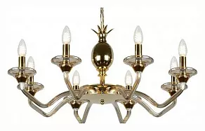 Подвесная люстра iLamp Flo YT2049-8 GD+COG