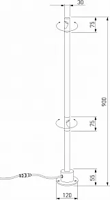 Наземный низкий светильник Elektrostandard Latent a066696