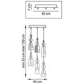 Подвесная люстра Lightstar Belle 814069