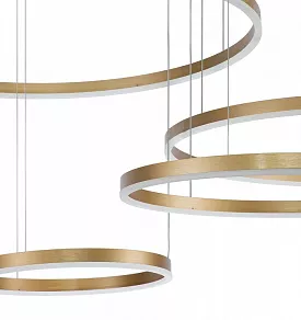 Подвесной светильник Indigo Galass 14001/4P Gold