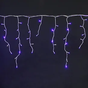 Бахрома световая Sneha  A-056R BL/WT FLASH