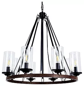 Подвесная люстра Arte Lamp Dalim A7014SP-8BK