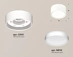Накладной светильник Ambrella XS XS8101001