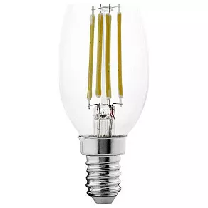 Лампа светодиодная [поставляется по 10 штук] Eglo C35 E14 4Вт 2700K 11496