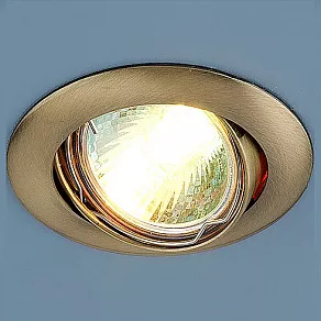 Встраиваемый светильник Elektrostandard Spoti 104S MR16 SB