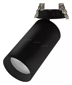 Спот Arlight SP-POLO-BUILT-R95-25W White5000 (BK-BK, 40 deg) 027348