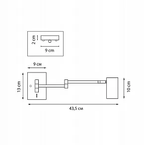 Бра Lightstar Loft 765637