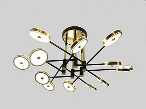 Люстра на штанге Alfa-Light F3224 F3224-34