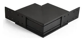 Соединитель угловой внутренний для треков накладных Wolta  WML-SIC/01B