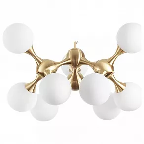 Подвесная люстра Ideal Lux Nodi NODI SP9 OTTONE SATINATO