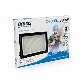 Настенно-потолочный прожектор Gauss  GFD00301