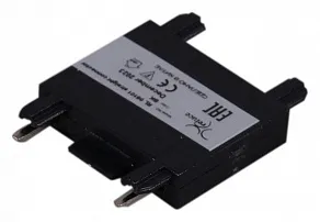 Соединитель линейный для треков Reluce  RL 06101 straight connector BK