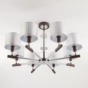 Люстра на штанге Eurosvet Telesta 60078/8 хром