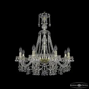 Подвесная люстра Bohemia Ivele Crystal 1409 1409/8/240/XL-75 G