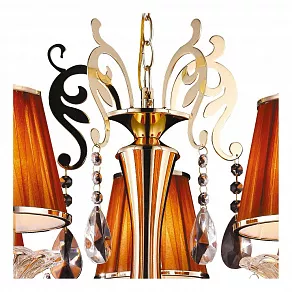 Подвесная люстра Arte Lamp Tramonto A3404LM-5GO