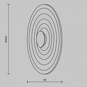 Накладной светильник Maytoni Nami MOD400WL-L5W3K
