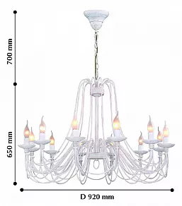 Подвесная люстра F-promo Chateau 2164-12P