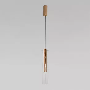 Подвесной светильник Eurosvet Swan 50253/1 LED латунь