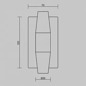 Бра Maytoni Arana MOD401WL-L6BS3K