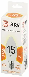 Лампа светодиодная Эра Стандарт E14 15Вт 2700K LED B35-15W-827-E14