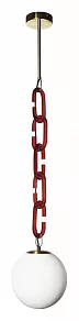 Подвесной светильник Loft it Chain 10128P Red