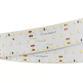 Лента светодиодная Arlight S2-2500 24V Warm 3000K 34mm (2835, 280 LED/m, LUX) 021202(1)