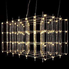 Подвесная люстра O-LUCE Cosmic Glass ячейка 20*20 см 11787611-6