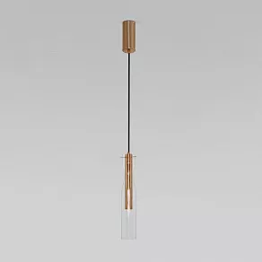 Подвесной светильник Eurosvet Swan 50254/1 LED латунь